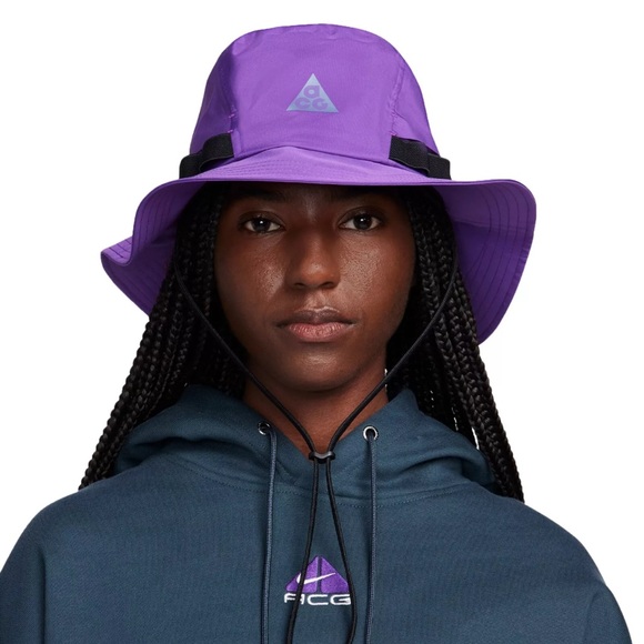 Nike Apex ACG Purple FB6530-599 Small GORE-TEX INFINIUM™ Unisex Bucket Hat New - Picture 1 of 9